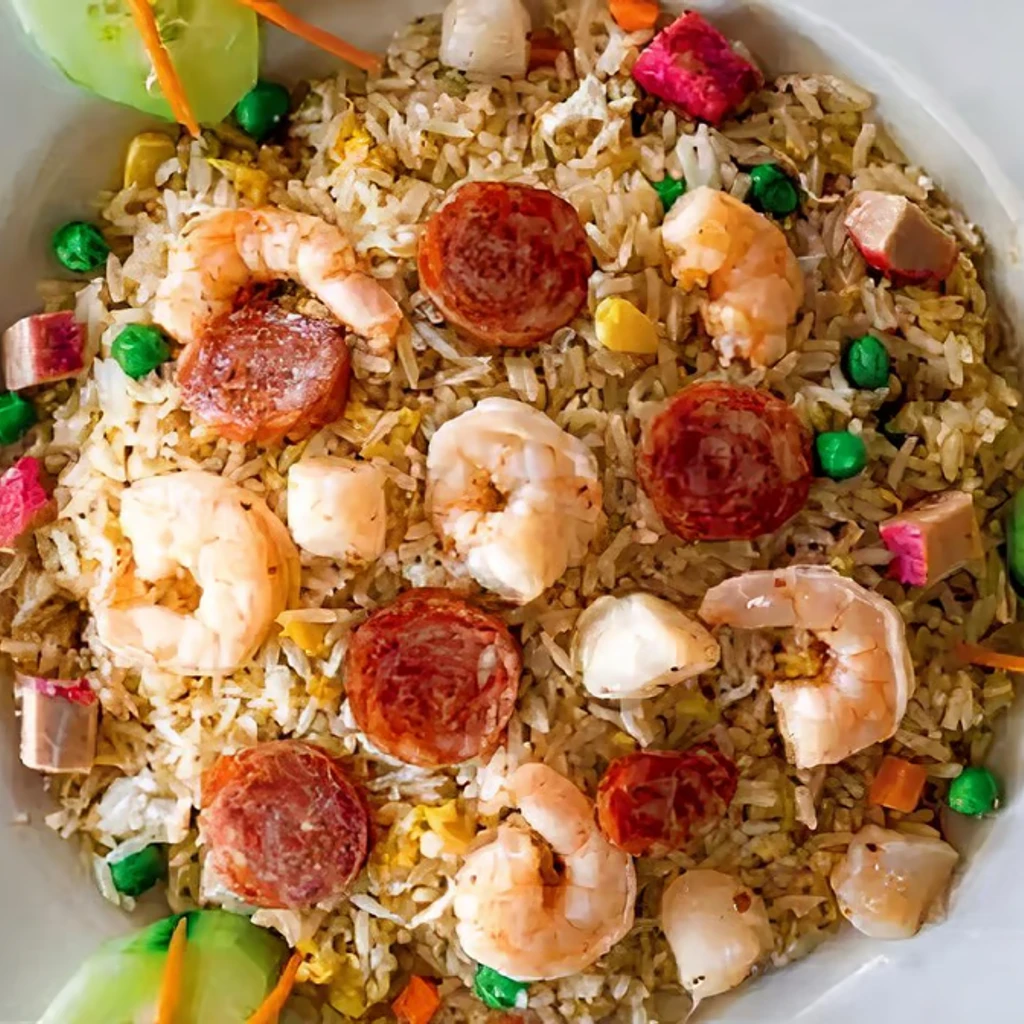 19. Imperial fried rice / Com chien duong chau