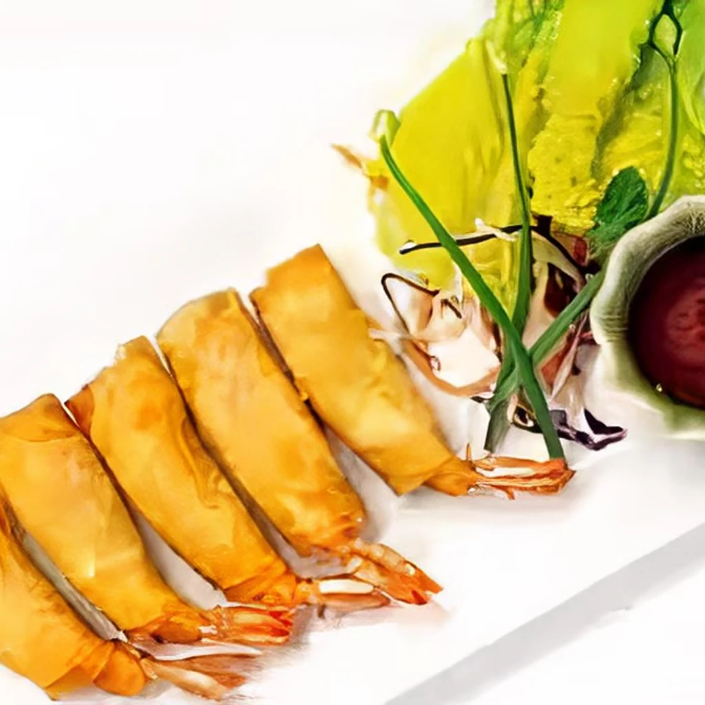 #7. Rocket Shrimp Rolls / Tôm Hoả Tiễn